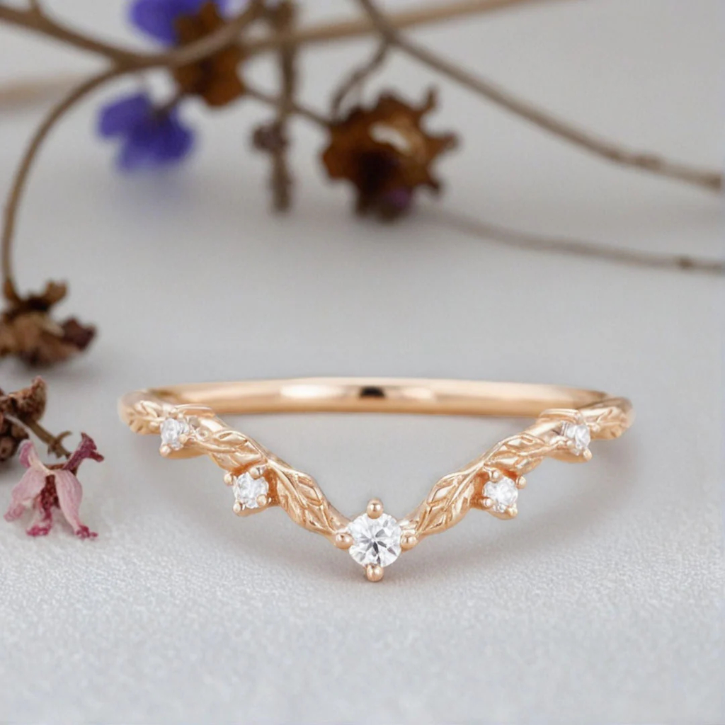 Classic Moissanite Solitaire Ring in Platinum-Plated 925 Sterling Silver – Timeless Everyday Elegance