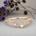 Classic Moissanite Solitaire Ring in Platinum-Plated 925 Sterling Silver – Timeless Everyday Elegance