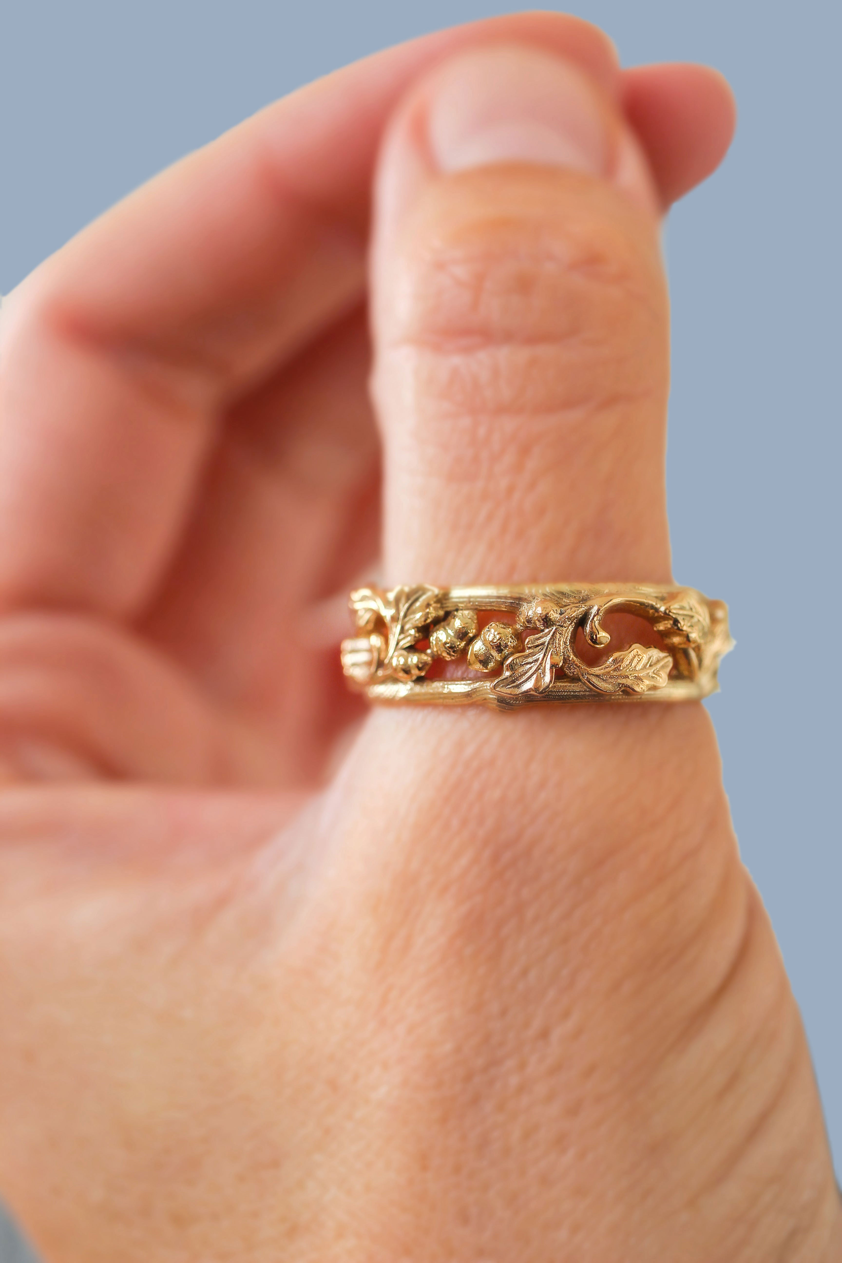 Minimalist White Gold Plated Sterling Silver Band – 925 Silver Women’s Ring US 8